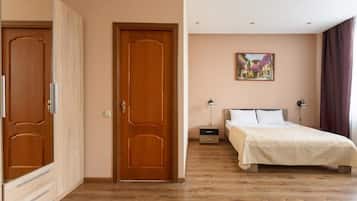 Dobbeltrom – familie, byutsikt