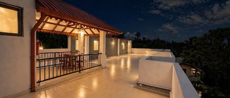 Terrasse sur le toit