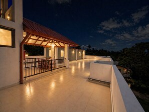 Terrasse sur le toit