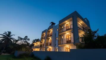 Fassade der Unterkunft