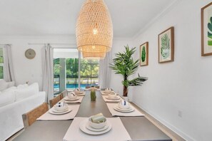 Dining - Last Minute Disney! Private Pool, Hot Tub, Game Room & Themed Bedrooms. Book Now! #118551 (Orlando)