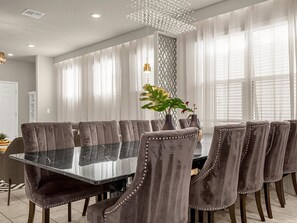 Dining - Last Minute Disney! Private Pool, Game Room & Themed Bedrooms. Book Now! #WIR450 (Orlando)