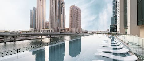 Lämmitetty uima-allas