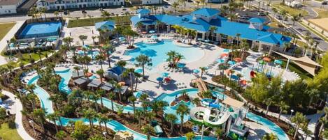 Una piscina climatizada