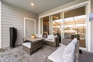 Terrace/patio - Last Minute Disney! Luxury Townhouse with Private Pool. Book Now! #WIR443 (Orlando)