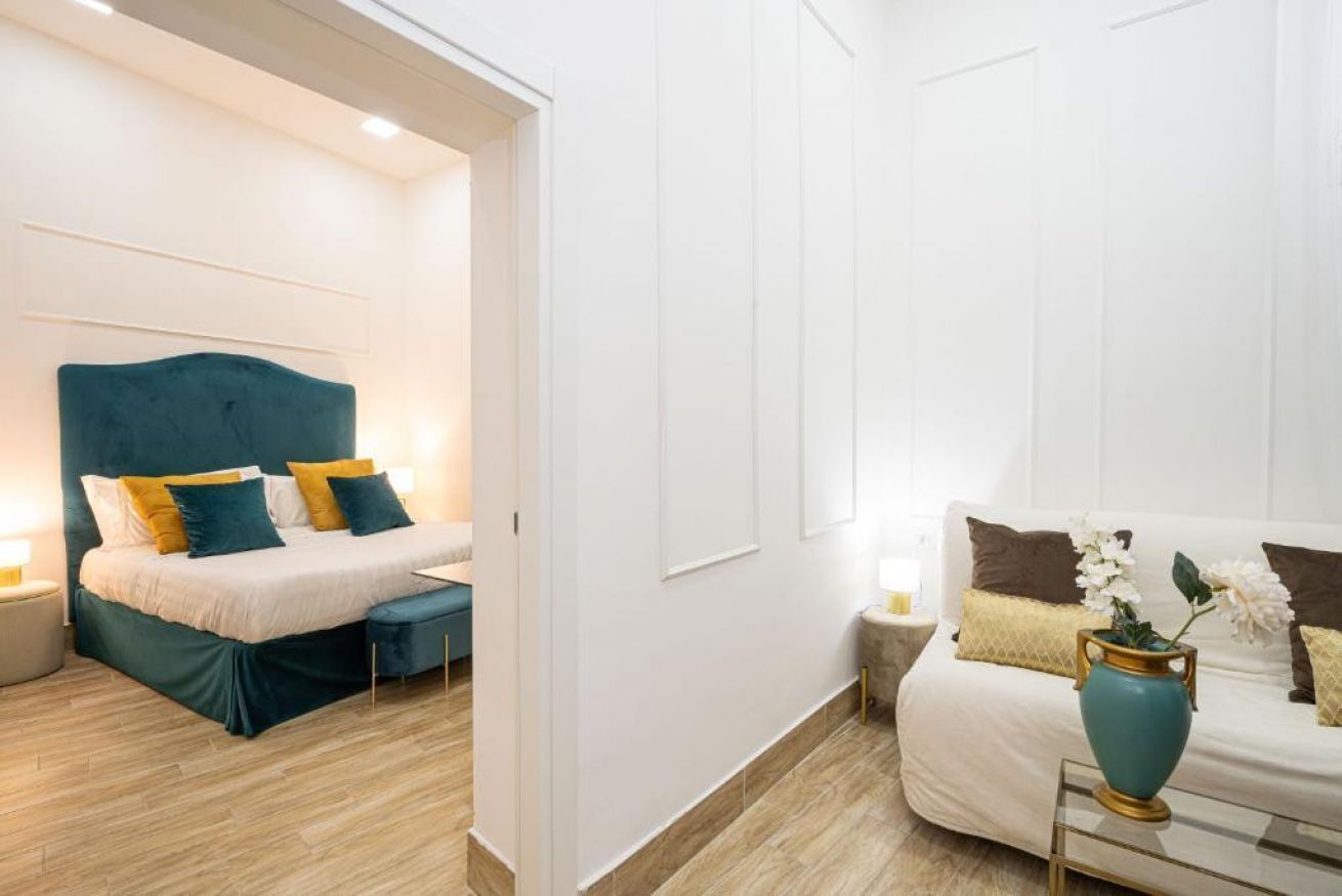 1 غرفة نوم ومكواة/لوح كي