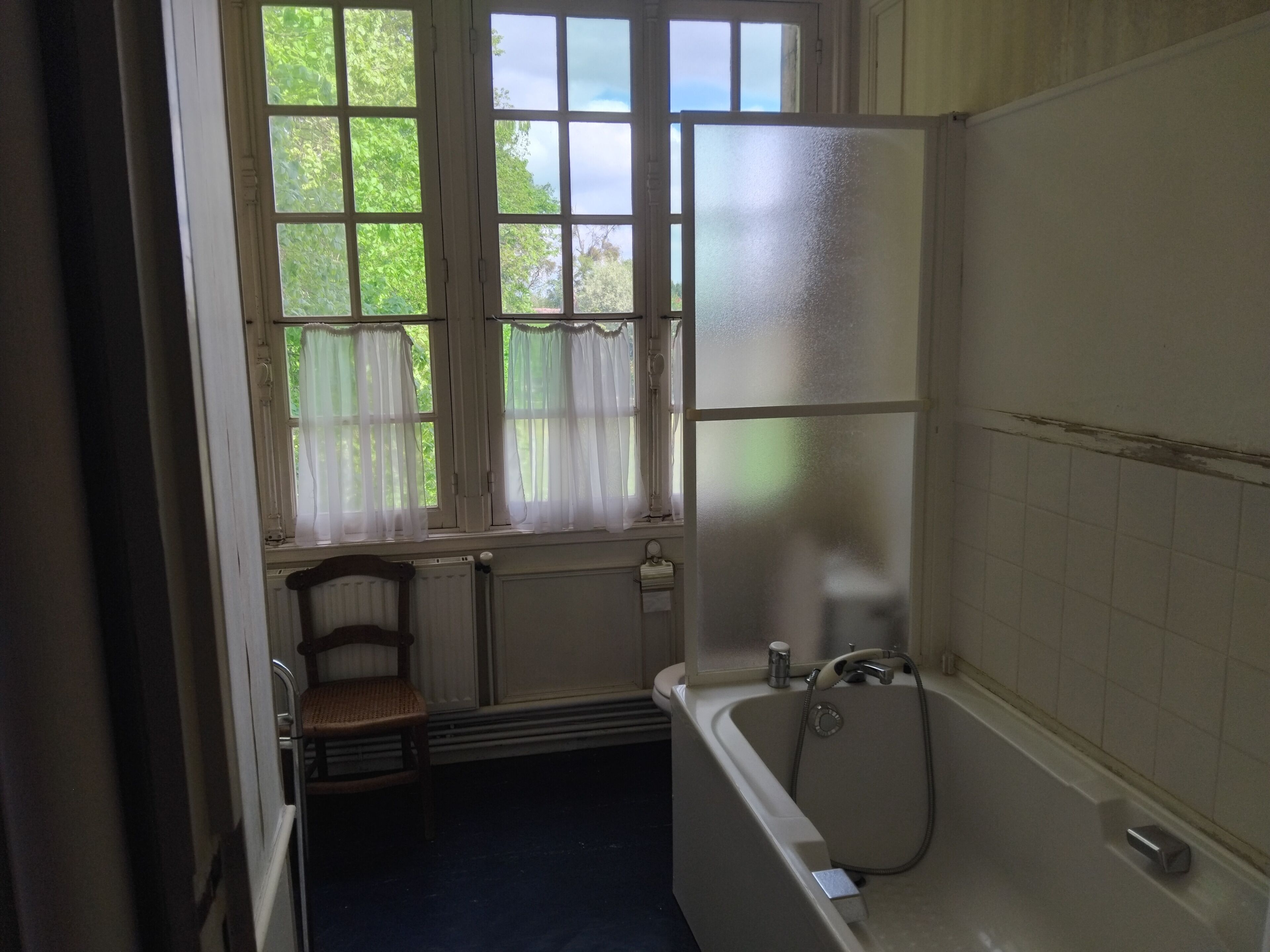 Chambre Double Confort, vue parc | Salle de bain
