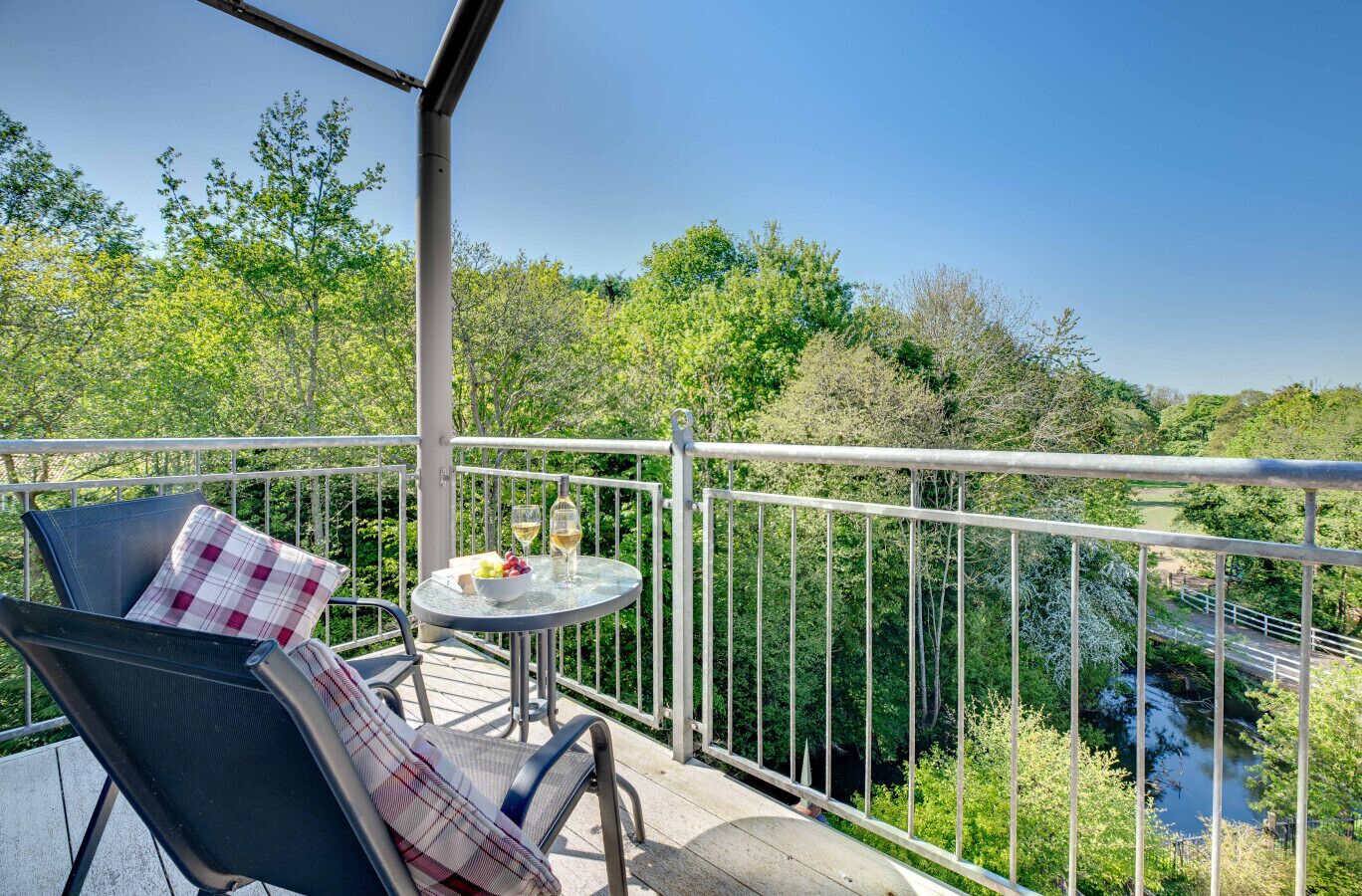 River View from the Balcony