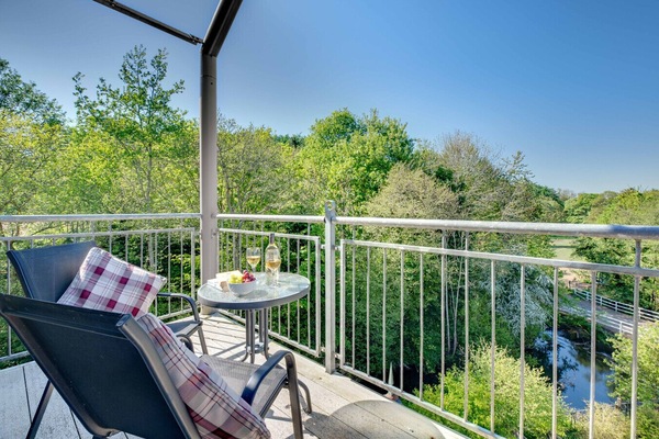 River View from the Balcony