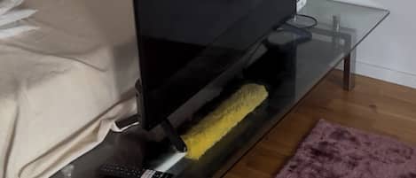 1 soverom og sengetøy