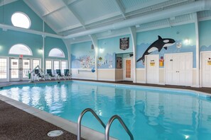 Indoor pool, outdoor pool