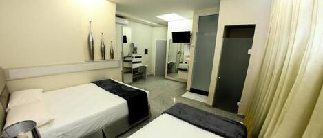 ห้องสแตนดาร์ดทริปเปิล | ตู้นิรภัยในห้องพัก, ห้องเก็บเสียง, เตารีด/โต๊ะรีดผ้า, Wi-Fi ฟรี