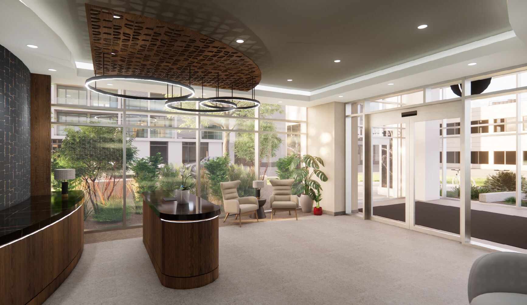 Intérieur de l’entrée