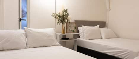 Family Room | Blackout drapes, iron/ironing board, free WiFi