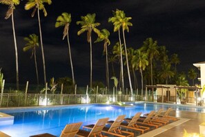 Outdoor pool - Apê Maré Blue - Seu Paraíso à beira-mar! (ILHEUS)