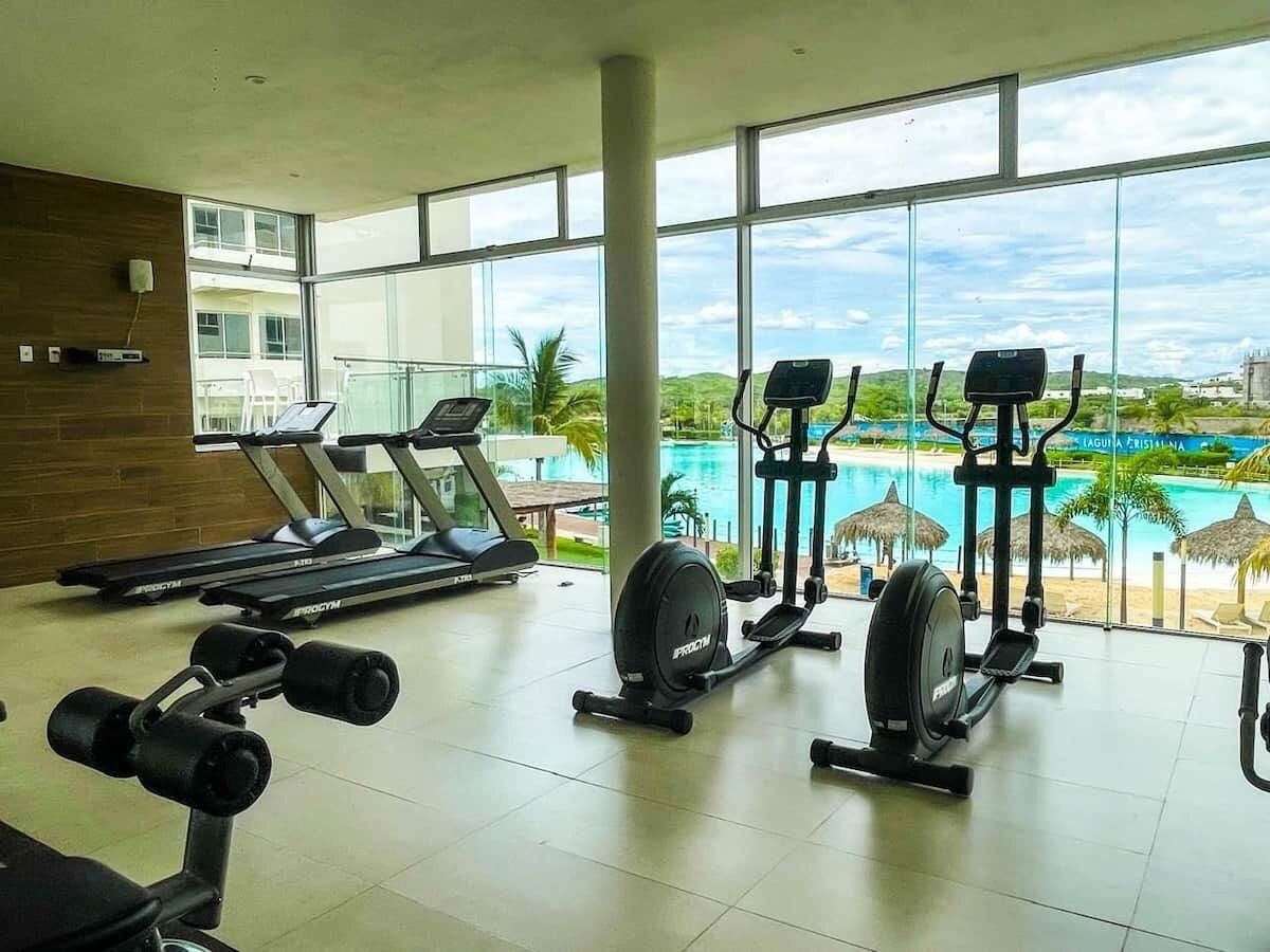 Fitnessbereich