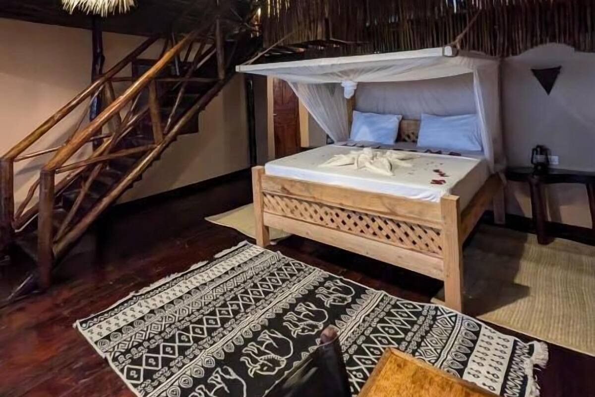 豪華雙人房, 陽台, 海景 | 客房內保險箱、遮光布/窗簾、免費無線上網