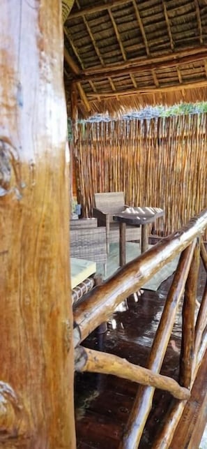 Phòng đôi Deluxe, ban công, quang cảnh biển | Hiên