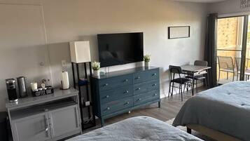 1 soverom, strykejern/-brett, wi-fi og sengetøy