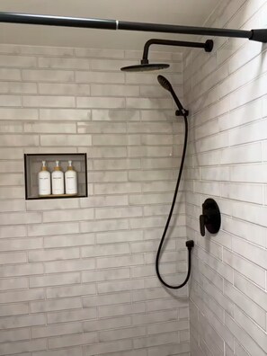 Shower, towels, soap, toilet paper - Scottsdale condo: near old-town and Greenbelt (Scottsdale)