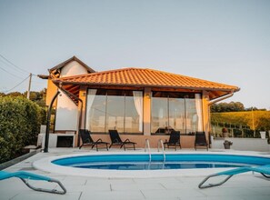 Alberca climatizada 