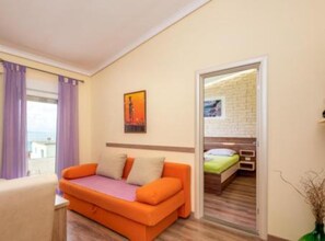 1 bedroom, Internet, bed sheets - Villa Goldfield - One Bedroom Apartment with Sea View and Balcony (Gradac)