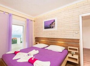 1 bedroom, Internet, bed sheets - Villa Goldfield - Comfort One Bedroom Apartment with Sea View and Balcony (Gradac)