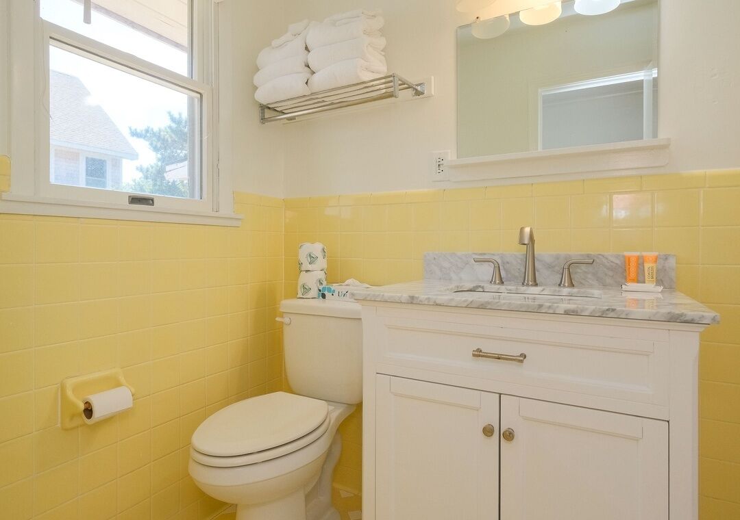 Handtücher, Seife, Toilettenpapier