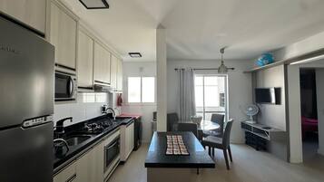 Leilighet – basic, balkong | Eget kjøkken