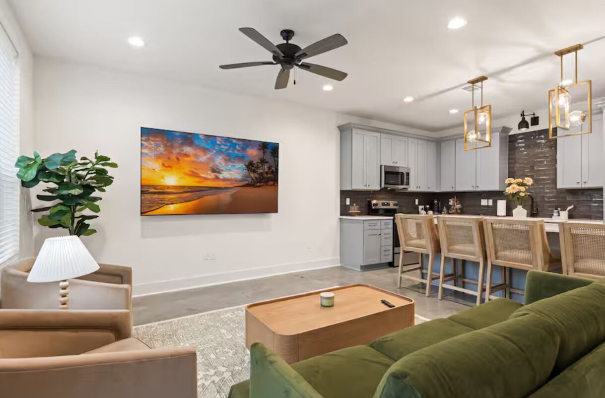 Luxus-Stadtwohnung, 3 Schlafzimmer, Küche | Wohnbereich