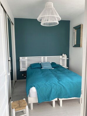 2 chambres, fer et planche à repasser, Wi-Fi