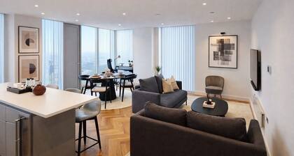 Luxury 2Bedroom Apartment with Manchester Skyline Views, Deansgate City Centre