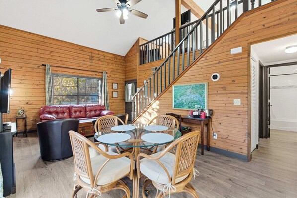 Cabin, Multiple Beds, Patio, Garden View (The Traveler’s Nest) | Living area - The Travelers Nest For 8 (Branson)