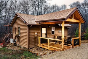 Exterior - Secluded Brown County Cabin | Hot Tub | Hoosier National Forest (Freetown)