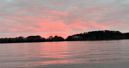 Water front fishing camp. Fisherman or birdwatchers piece of paradise.