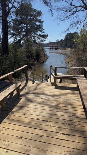 Water front fishing camp. Fisherman or birdwatchers piece of paradise.