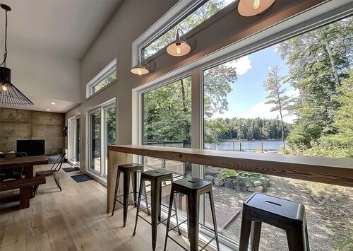 Hôtel à la maison - Le Loma-sur-le-lac avec spa!