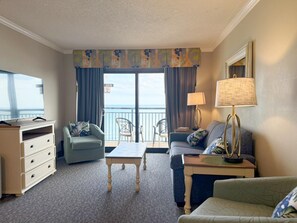 Smart TV, video games - Ocean Reef Resort 3BR Condo w/Pool and Oceanfront (Myrtle Beach)