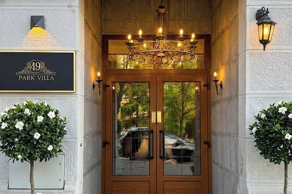 Fassade der Unterkunft