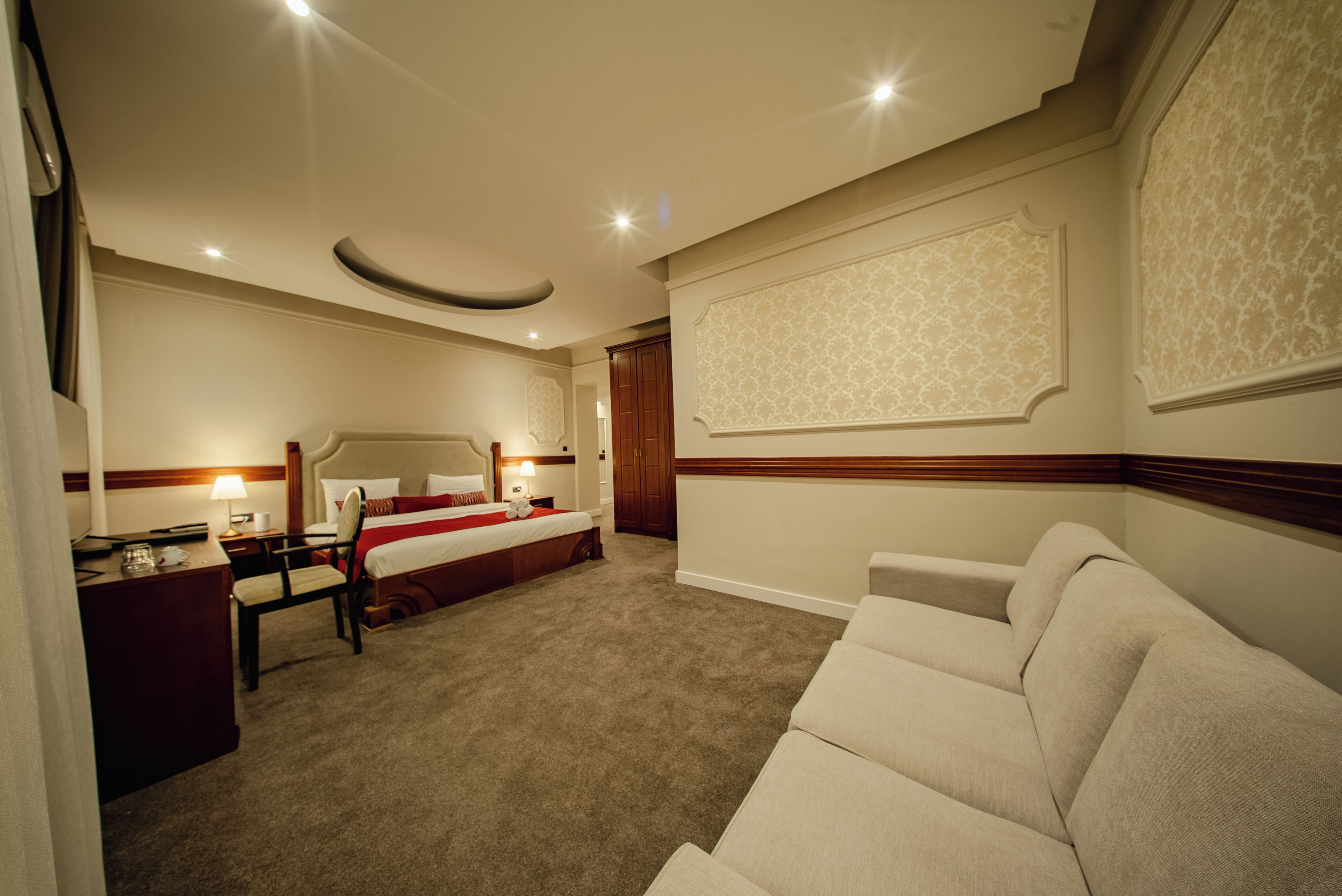 Premium Quadruple Room, Balcony, Park View | Premium bedding, down comforters, minibar, in-room safe