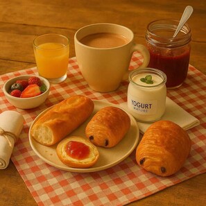 Frokost mot et tillegg