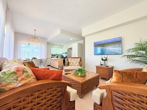 Living area - Tropical Escape with Private Pool in Vista Cana (Punta Cana)