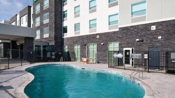 Seasonal outdoor pool