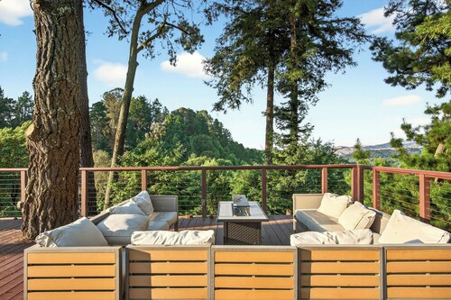 Modern Forest Retreat / Private ADU with Pool, Hot Tub