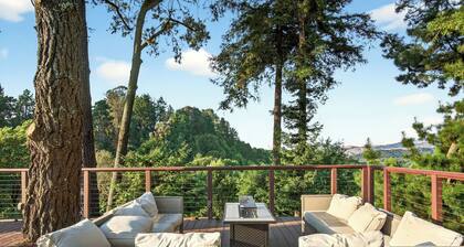 Modern Forest Retreat / Private ADU with Pool, Hot Tub