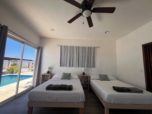 Deluxe Double Room, Partial Sea View | Desk, laptop workspace, free WiFi - The Colony La Ventana (La Ventana)
