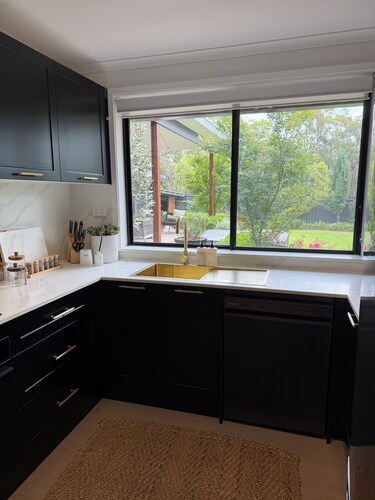 Adorable one-bedroom studio with a cozy fire pit