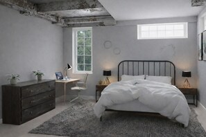 1 soveværelse, strygejern/strygebræt, Wi-Fi, sengetøj