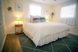Iron/ironing board, travel cot, WiFi, bed sheets