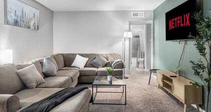3 Min Walk to AT&T | 3BR | Parking + Pets + Gym